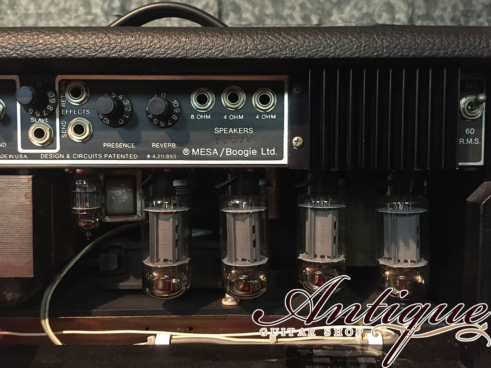 サムネイル： Mesa Boogie Mark ⅡC+ 1984年製 Black w/ Original Foot Switch Full-Original