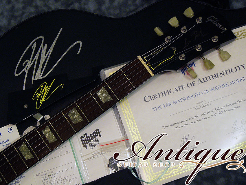 サムネイル： Gibson Tak Matsumoto Les Paul Canary Yellow ‘01年製 3.8kg Limited Edition