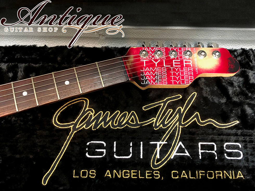 サムネイル： James Tyler Studio Elite 2018年製 Burning Water 2K w/Matching Head