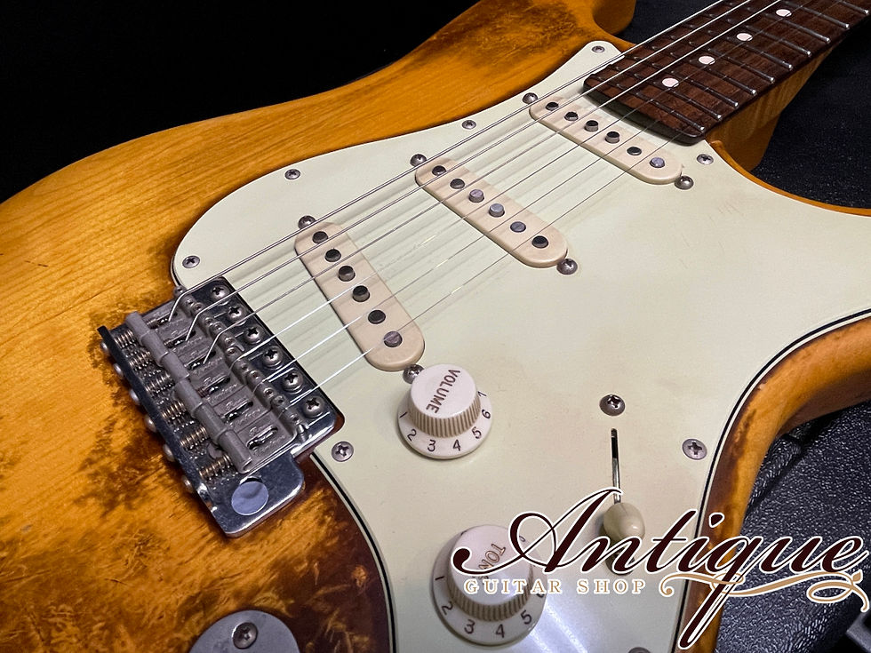 サムネイル： Xotic Custom XSC-1 2019 Coffee Brown Super Heavy Aged w/Roasted Flame Neck Mint