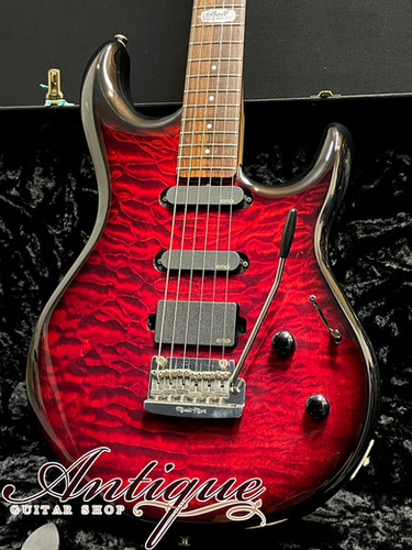 MUSIC MAN Luke BFR Quilt 2011 Quilt Top Ruby Red Burst Birdseye&