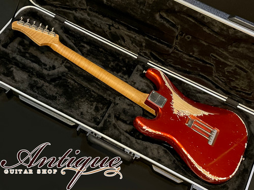 Xotic XSC-2 '18年製 Candy Apple Red Heavy Aged w/ Roasted Flame
