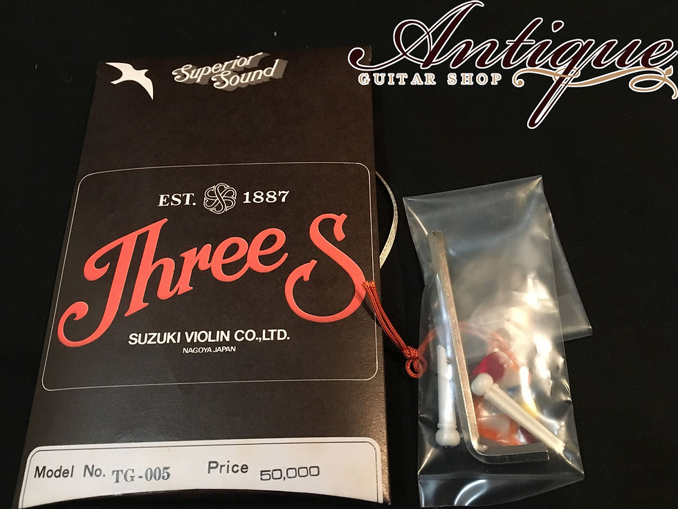 サムネイル： ThreeS (Suzuki Violin) Troubadour Series TG-005 1978年製 w/Solid Spruce 00-45Style