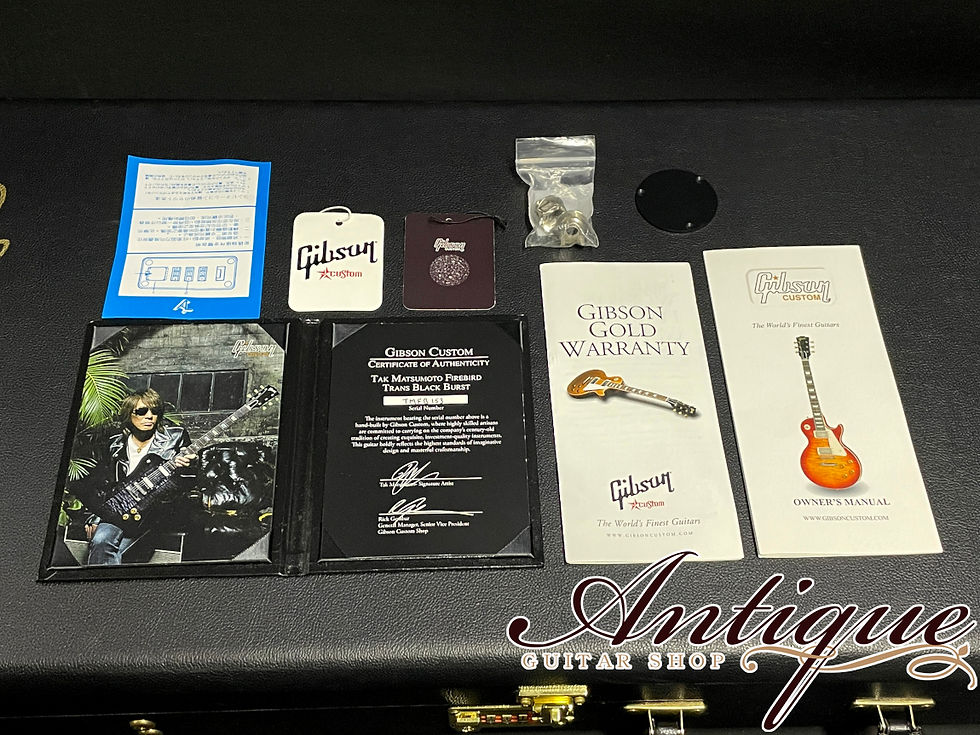 サムネイル： Gibson Custom Shop Tak Matsumoto Signature Firebird 2015年製  Near-Mint