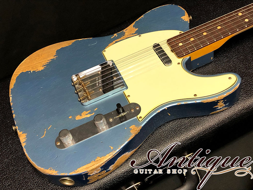 サムネイル： Fender Custom Shop 2018 NAMM Limited 1963 Telecaster Lake Placid Blue
