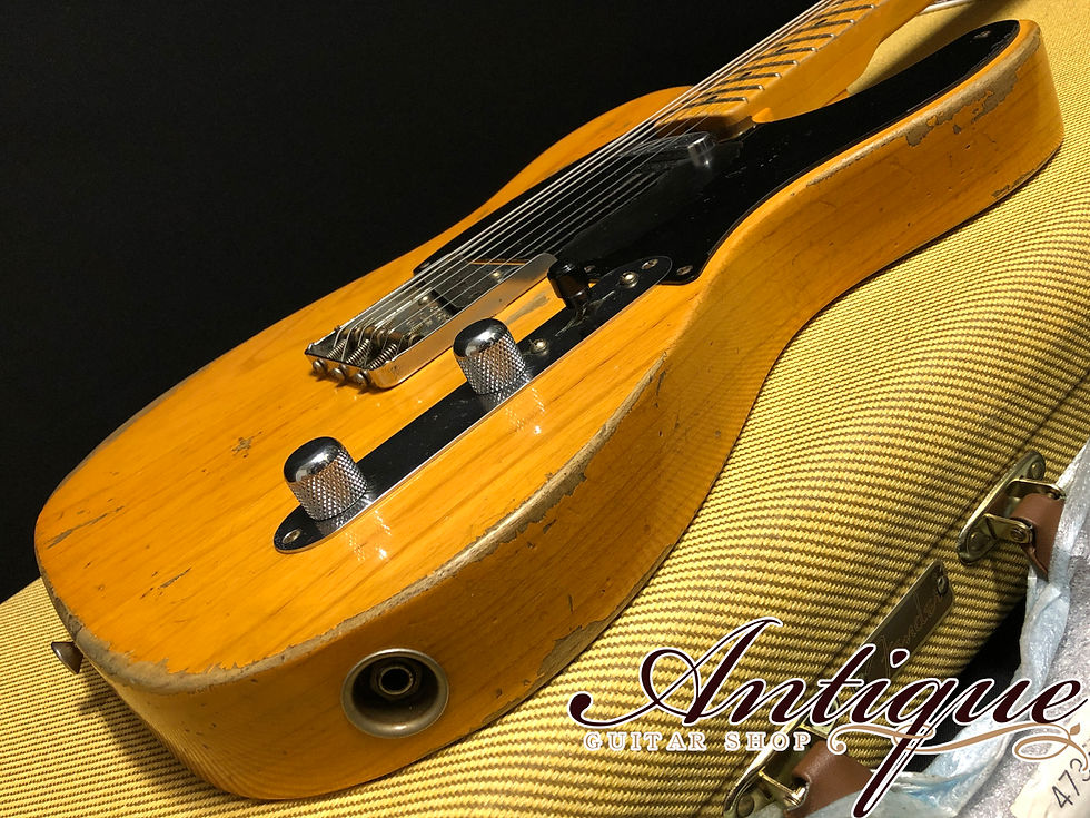 サムネイル： Fender Custom Shop MBS 1953 Telecaster BS Blonde Heavy Relic w/JF-HWPU