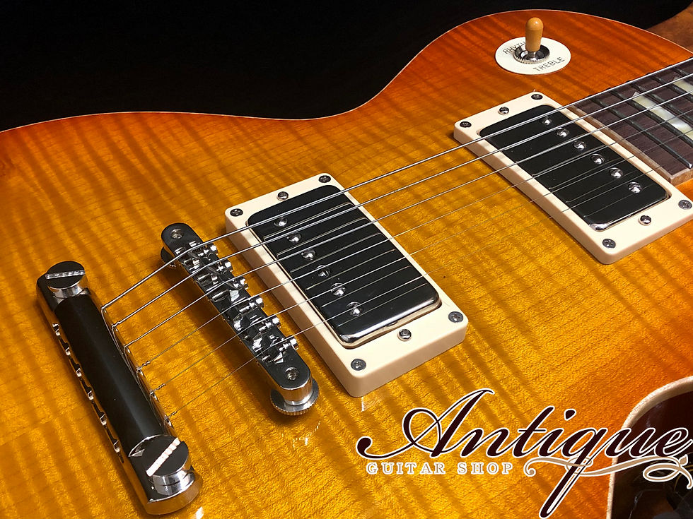 サムネイル： momose ML1-STD 2007年製 Honey Burst & Natural Binding w/ HM&NJ 3.56kg