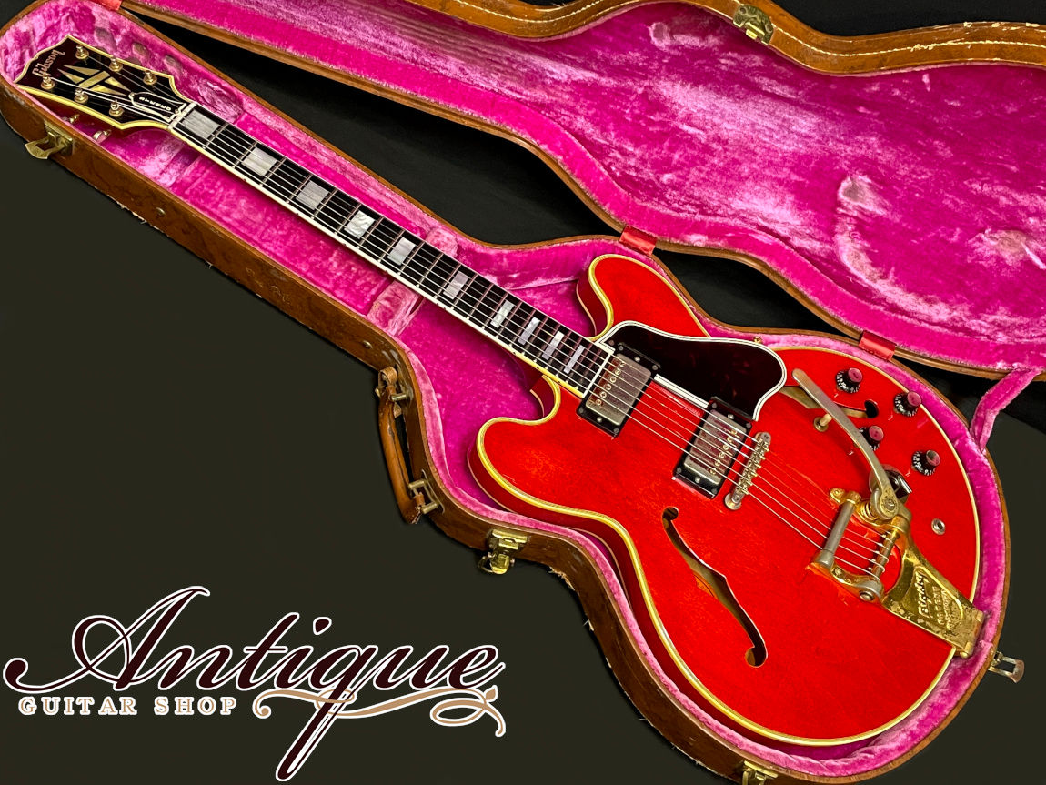 Gibson ES-355TD-SV 1960-61年製 Cherry w/Bigsby