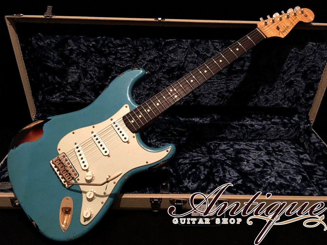 Fender Custom Shop TBC 1963 Stratocaster ‘15年製 Heavy Relic Taos Turquoise