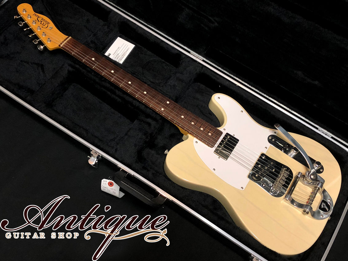 Crews Maniac Sound OSTL-59FH ‘12年製 White Blonde w/ Fender Bigsby