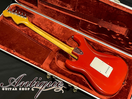 ギター fender usa stratocaster 1981 Morocco red fender usa stratocaster 1981 Morocco red 1981 Fender