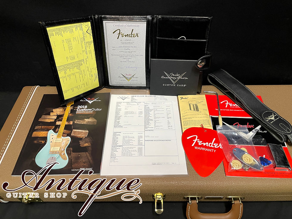 サムネイル： Fender C/S 2018 NAMM LTD 1962 Stratocaster 3TSB/Ash Body H-Relic w/HWPU N-Mint