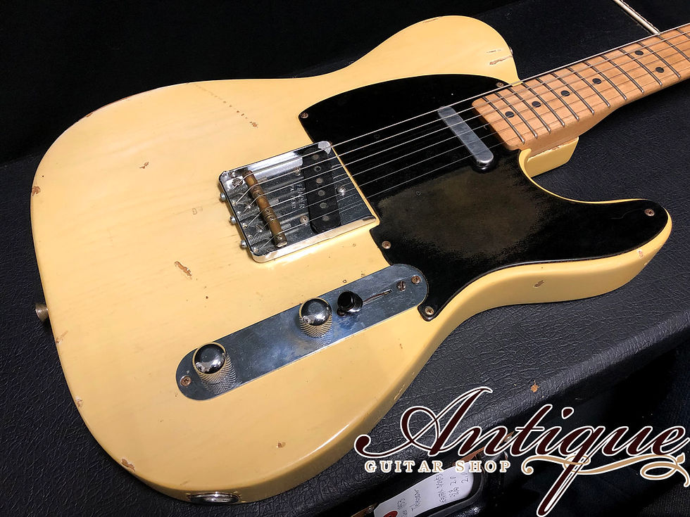 サムネイル： Fender Telecaster 1953年製 Blonde Old Ref. w/ Vintage Black Bobbin PU 3.4kg