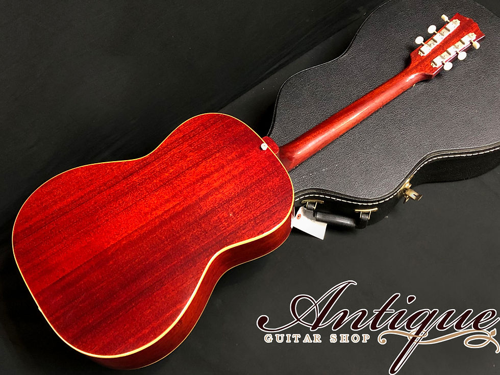 サムネイル： Gibson B-25 Regular Scale 1966年製 Cherry Sunburst w/ Black Jacaranda FB