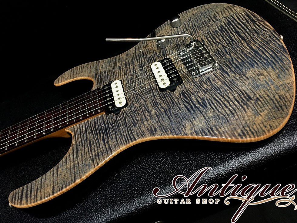 サムネイル： Suhr Modern 2012年製 Trans Blue Denim Slate w/ Aldrich PU