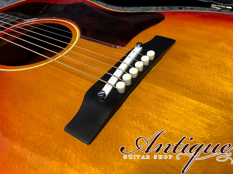 サムネイル： Gibson B-25 Regular Scale 1966年製 Cherry Sunburst w/ Black Jacaranda FB