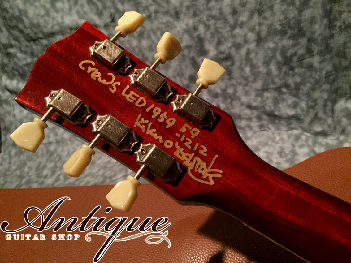 Crews Maniac Sound Vintage Line LED 1959 Gold Top w/ K&T PU Near
