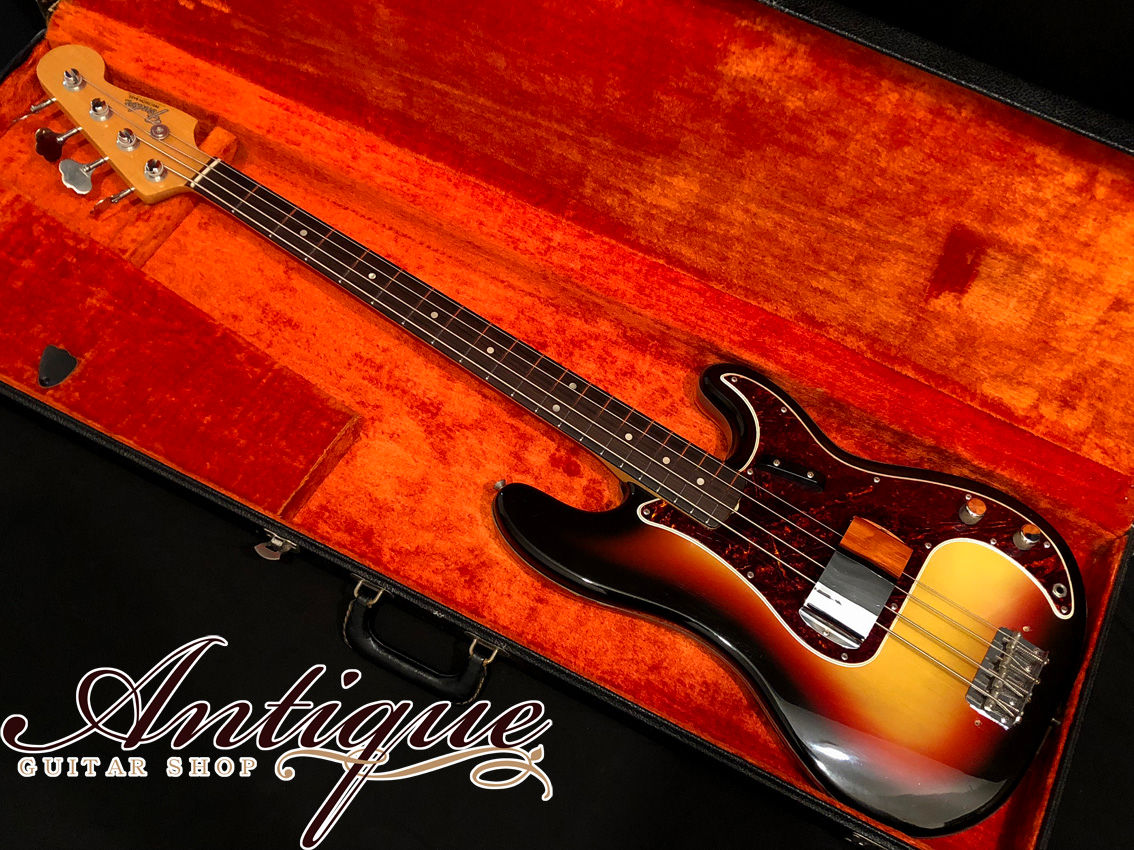 Fender Precision Bass 1966年製 Sunburst 4.0kg w/Jacaranda FB #1●●777