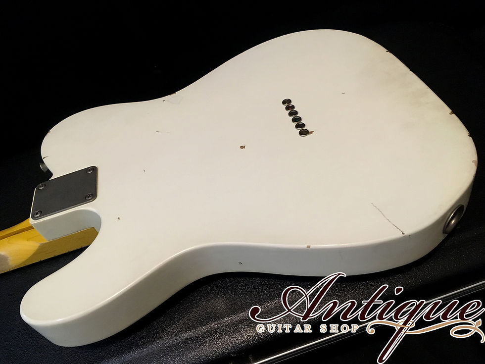 サムネイル： Nash Guitars T-52 Olympic White Light-Aged Light Ash 3.27kg w/ Loller PU Near-Mi