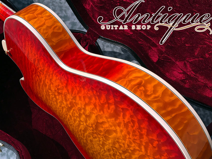 サムネイル： Gibson Custom shop Custom Crimson L-5CT Built by Michael McGuire