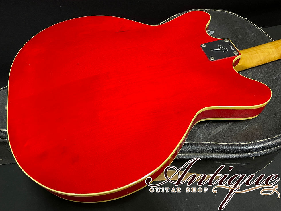 サムネイル： Fender CoronadoⅠ 1966年製 Cherry Red Full-Original except Case EX+++ 2.40kg