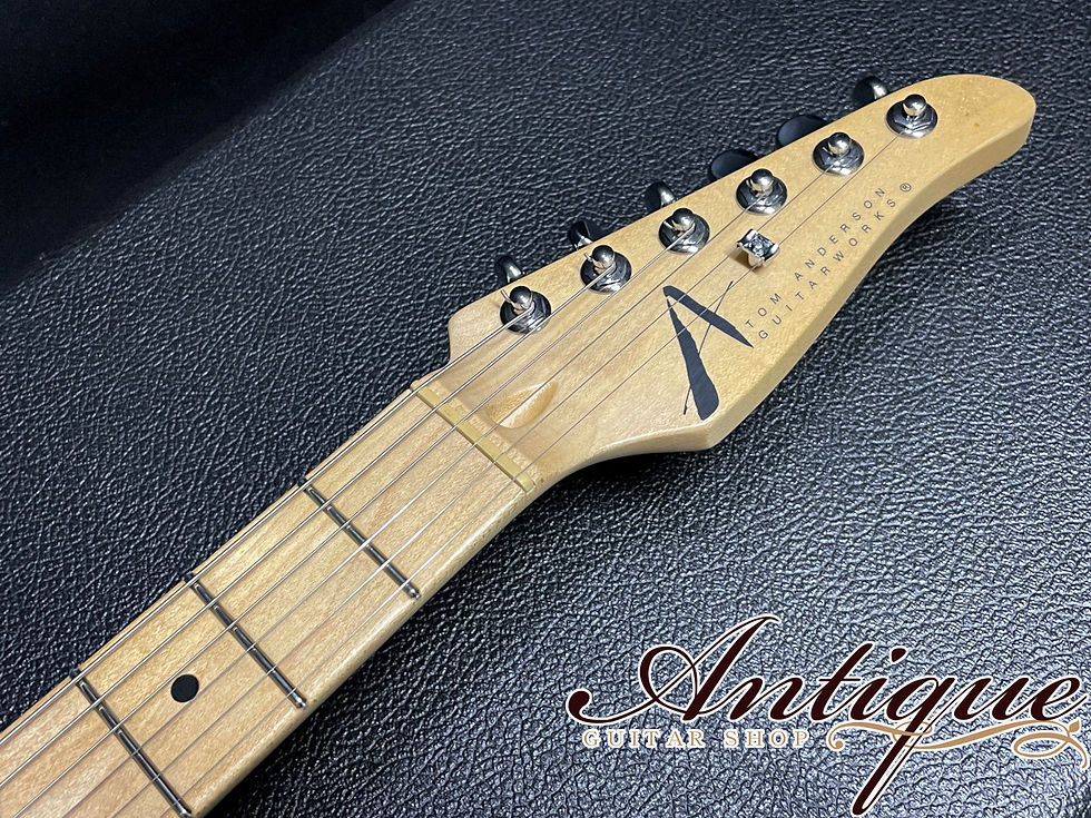 サムネイル： Tom Anderson Drop Top Classic Hollow Chambered Shorty Natural Arctic Blue