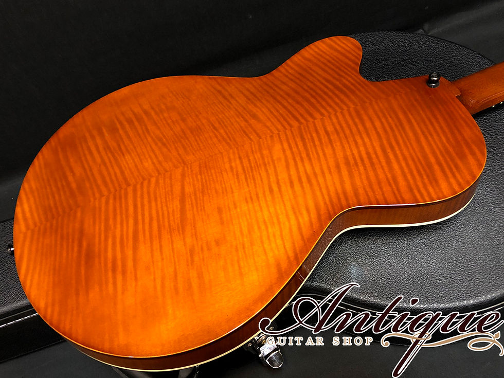 サムネイル： Kumano Guitars Chemical Steel 14” 2017年製 Hollow Thin Body w/ Tolex Parts EX+++