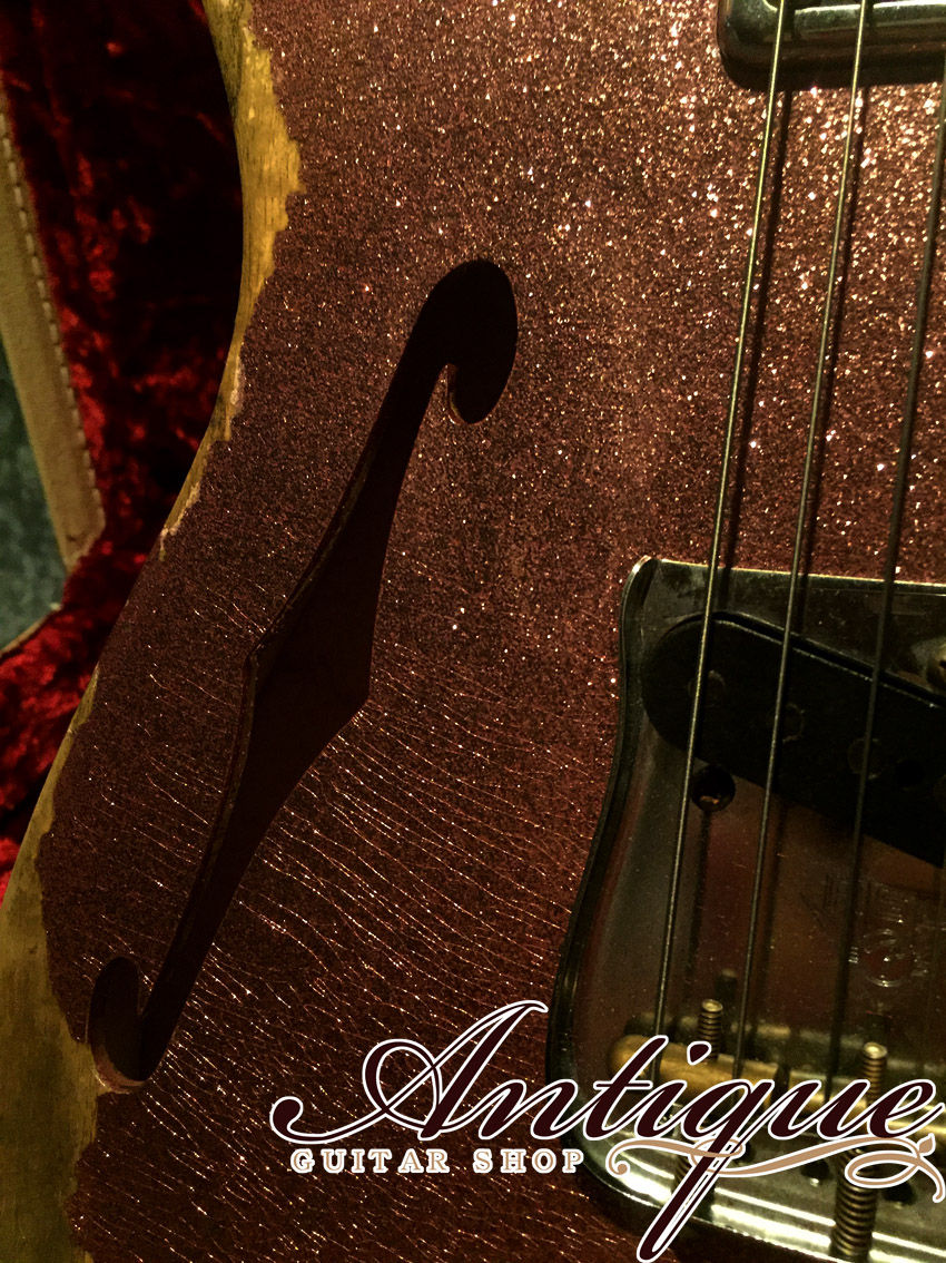 サムネイル： Fender Custom Shop TBC Ltd Heavy Relic Tele Caballo Tono Ligero Champagne Sparkl