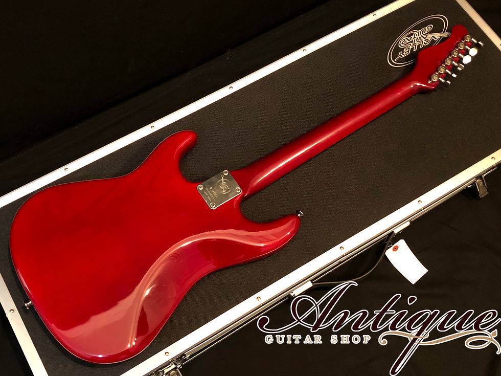 サムネイル： Valley Arts USA SeriesⅡ PrototypeⅠ 1984年製 Trans Red w/ Matching Head 3.1kg