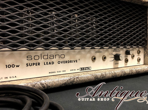 ギター Soldano SUPER LEAD OVERDRIVE Soldano Super Lead Overdrive Pedal | Sweetwater