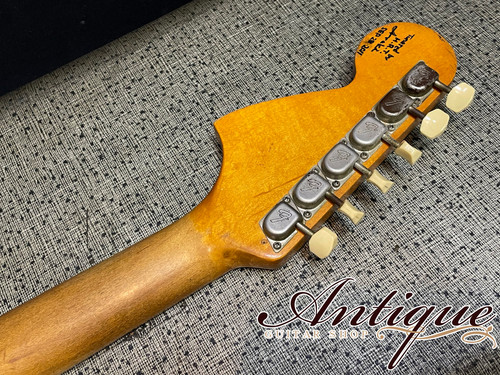 Fender Mustang 1965Neck&1968Body /Slab-BZF /Blue w/Signed