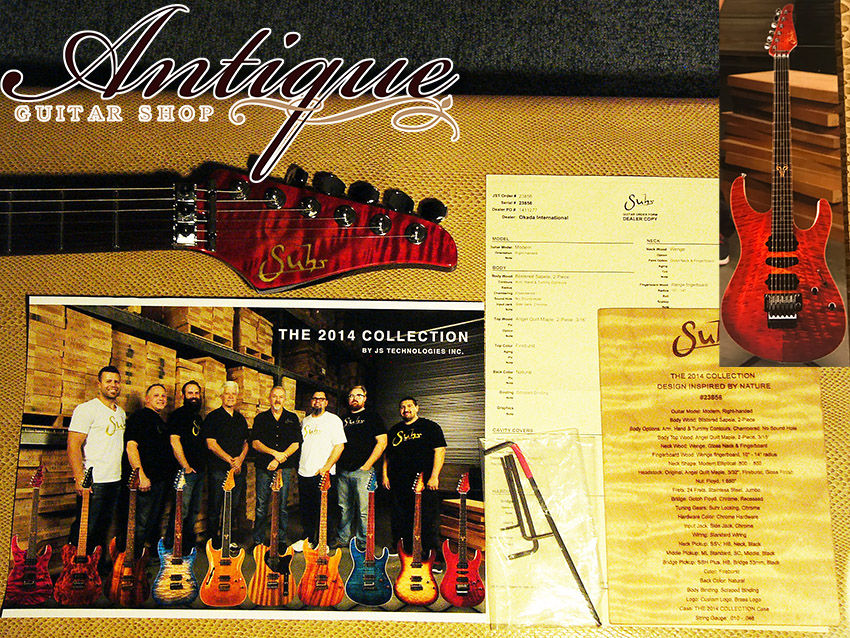 サムネイル： Suhr The 2014 Collection Modern Angel Quilt Fireburst Ltd.51 N-Mint