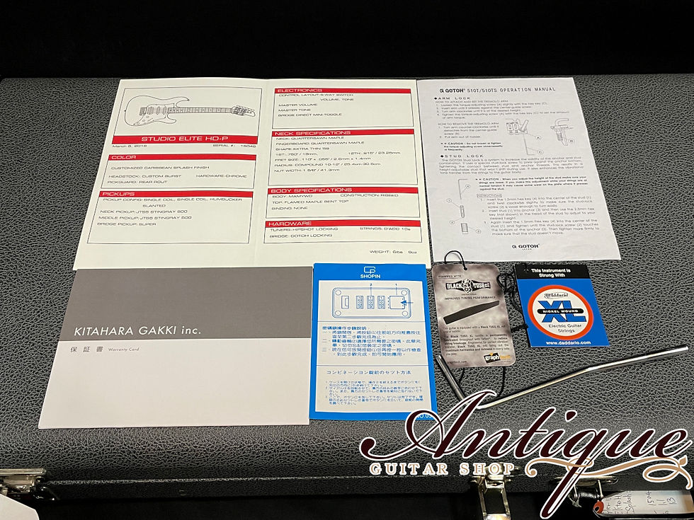 サムネイル： James Tyler(正規輸入品) Studio Elite HD-P FRT 2015 Customized Caribbean Splash