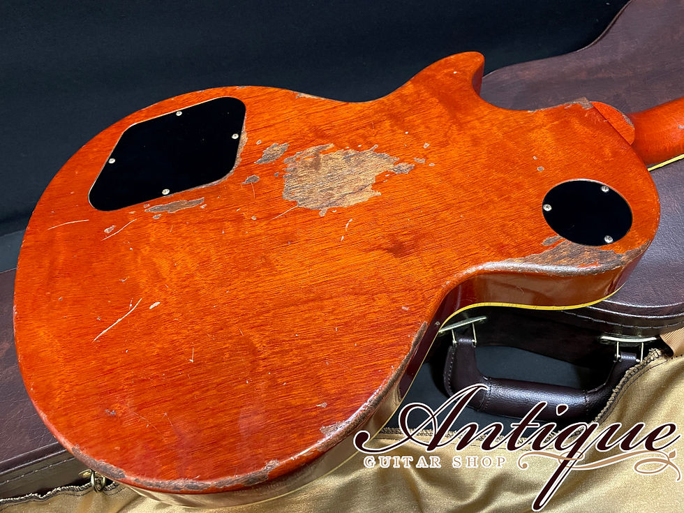 サムネイル： Fullertone Guitars V.I.P. LINE Lead Soul 59 BZF 2018 Deep Tea Burst Hard Rusted