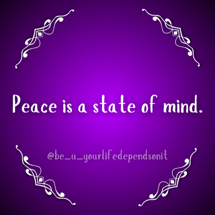 Mind your peace