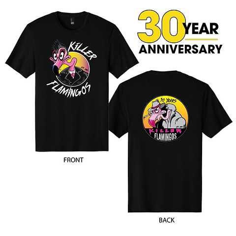Heisei Flamingo 5th anniversary Tシャツ Killer Flamingos | 30 Year Tee | Killer Flamingos