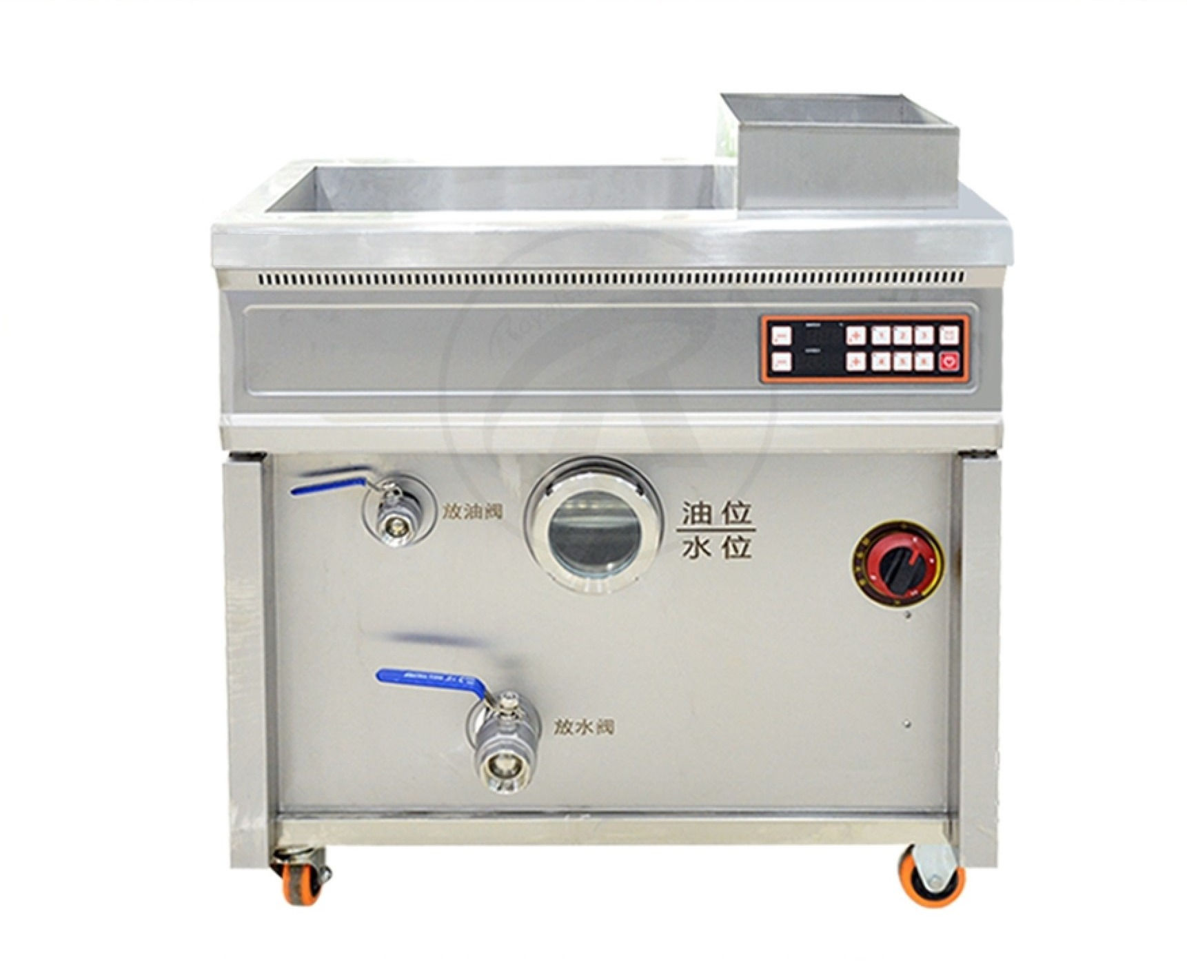 ꙮ Gas Fryer with Thermostat Control (Oil Water Separator)