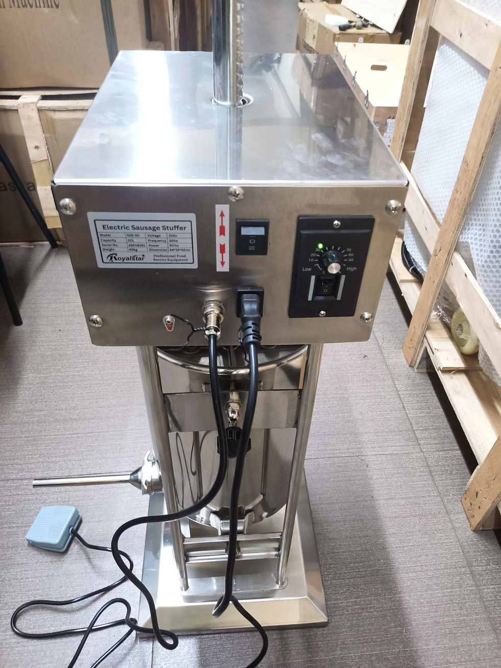 縮圖：ꙮ Electric Sausage Stuffer 10L