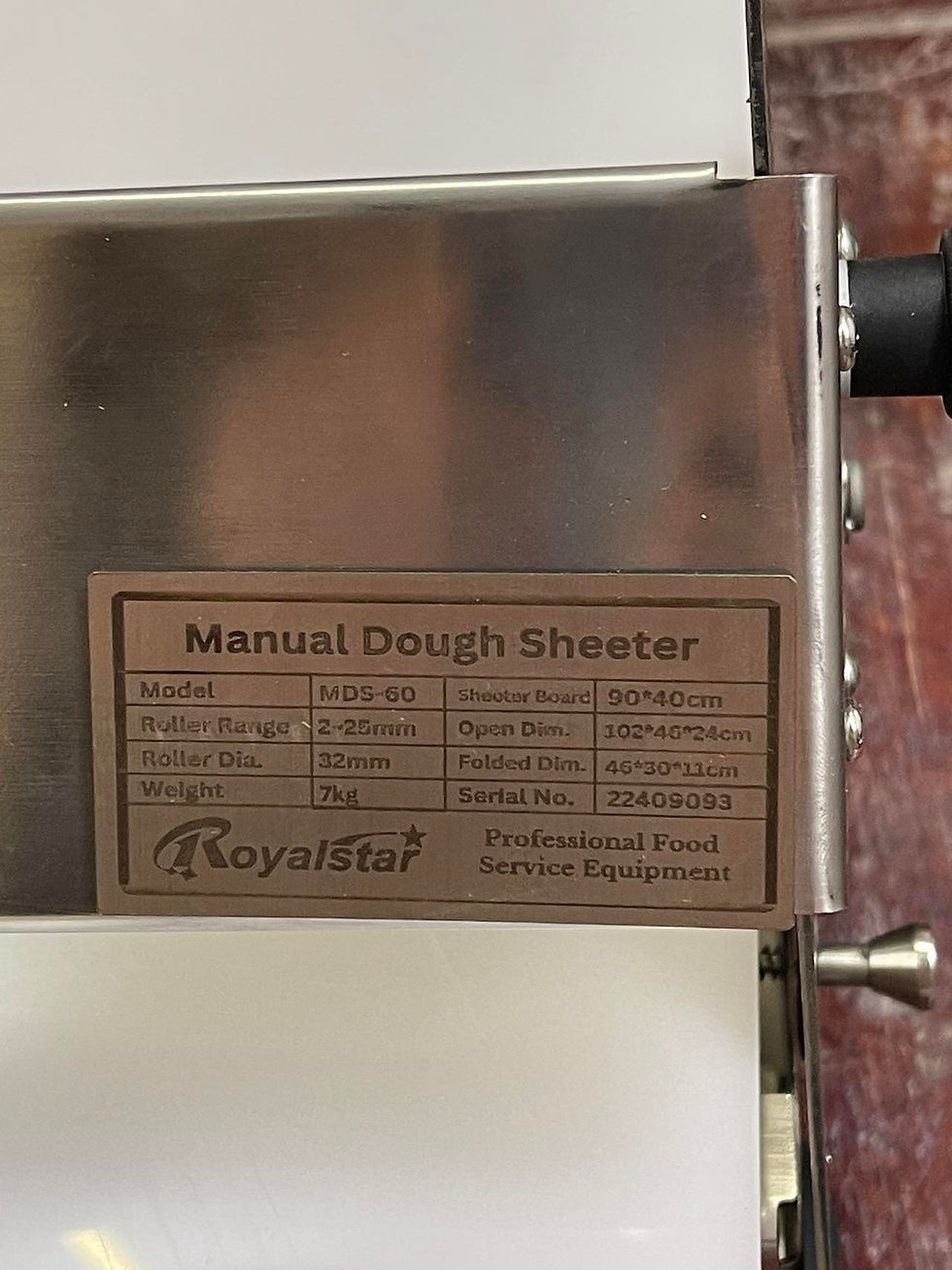 縮圖：ꙮ Manual Dough Sheeter