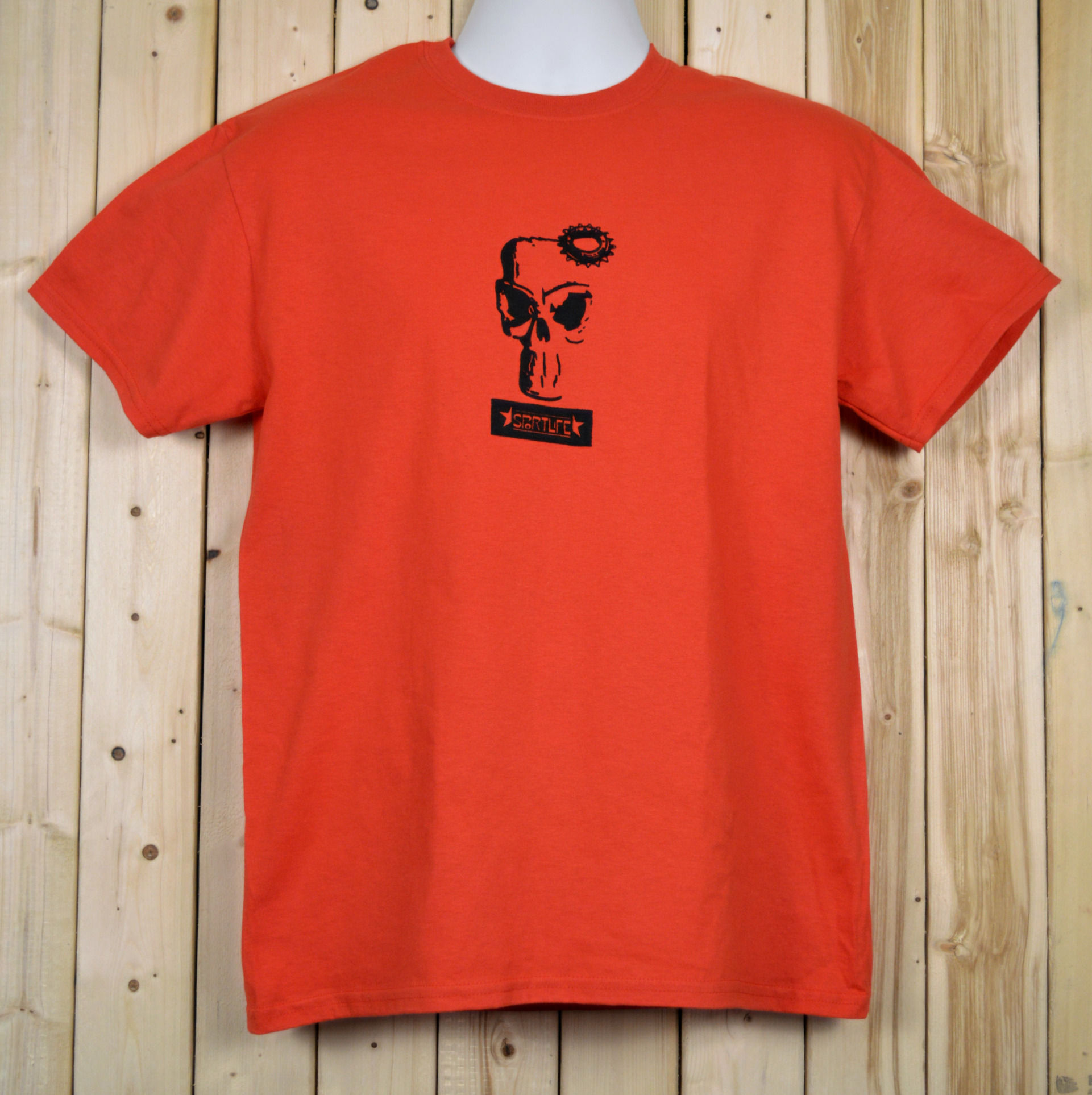 Tee-shirt Tête de Mort Vélo Homme.