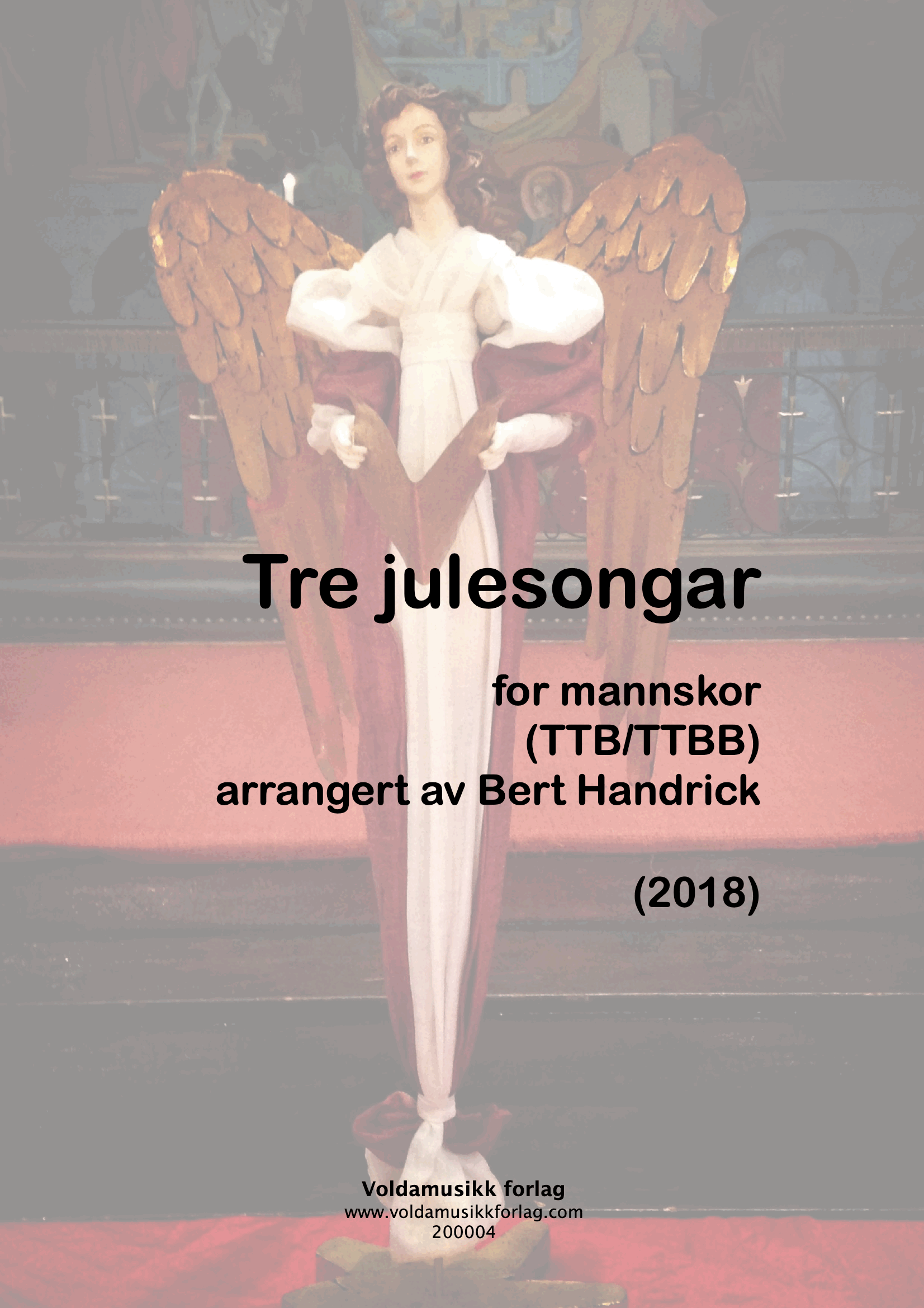 Tre julesongar for mannskor (arr.)