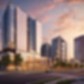 A mix of commercial real estate buildings with Wyn Management being on one of them.jpg