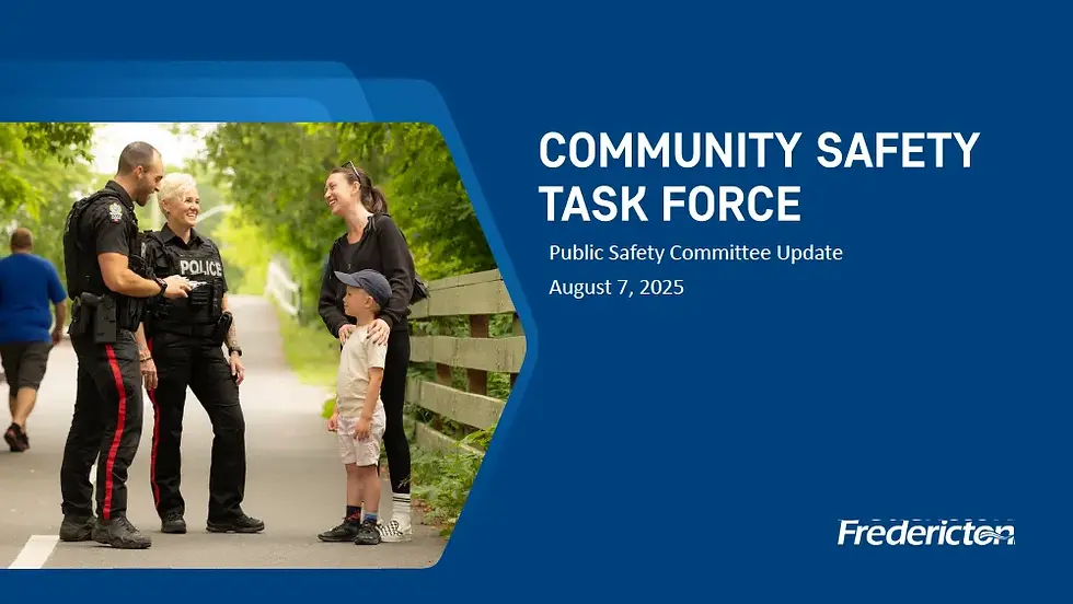 Fredericton Has Set the Bar.