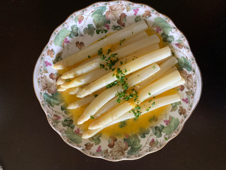 White asparagus!