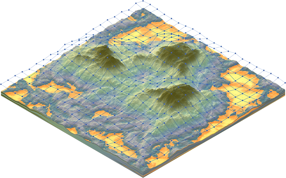 Visualización del terreno en 3D
