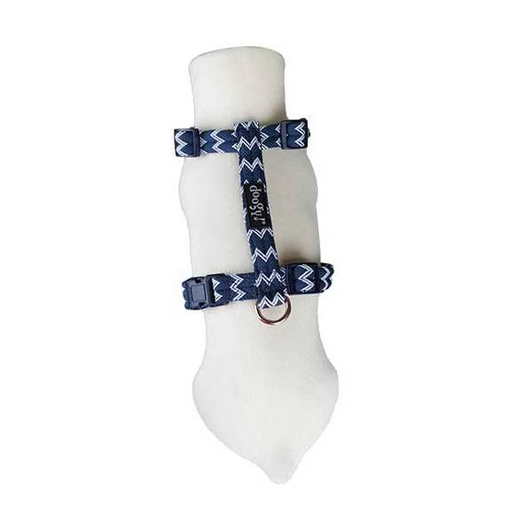 Miniature : Harnais Brasil Bleu Doogy vue du dessus