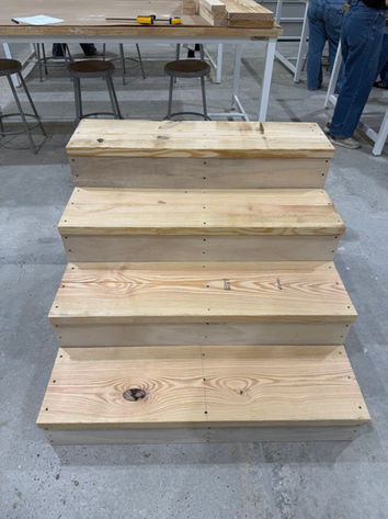 Stair Build Front