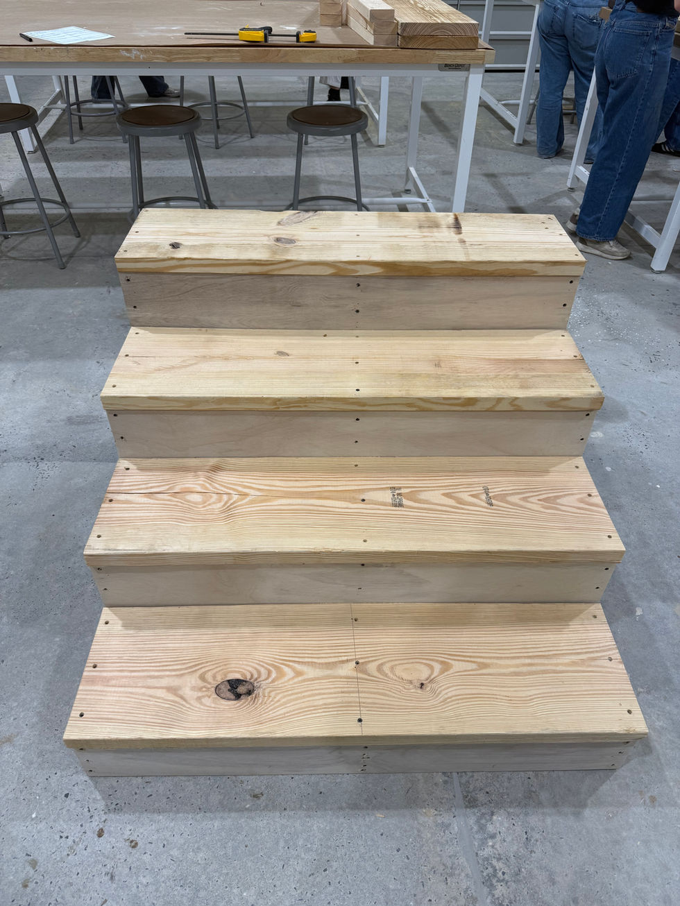 Stair Build Front