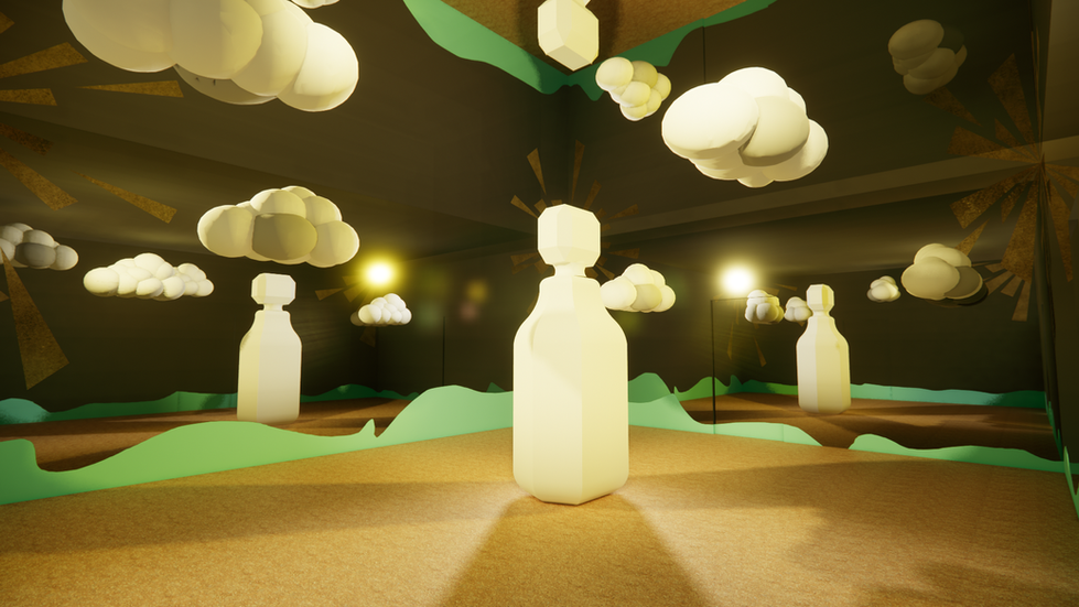Summer Mirror Room