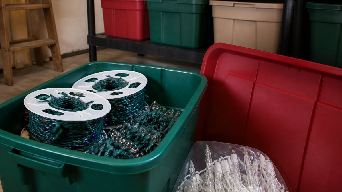 How to Store Outdoor Holiday Lights Properly